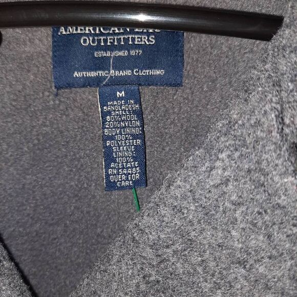 American Eagle Double Breasted Wool Pea Coat - Picture 6 of 6